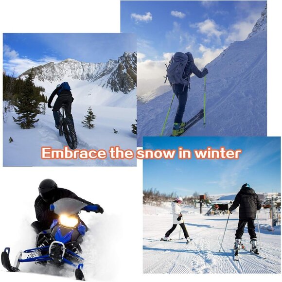 Winter Balaclava Thermal Beanie Hat with Neck Warmer for Skiing and Cycling - Picture 7 of 7